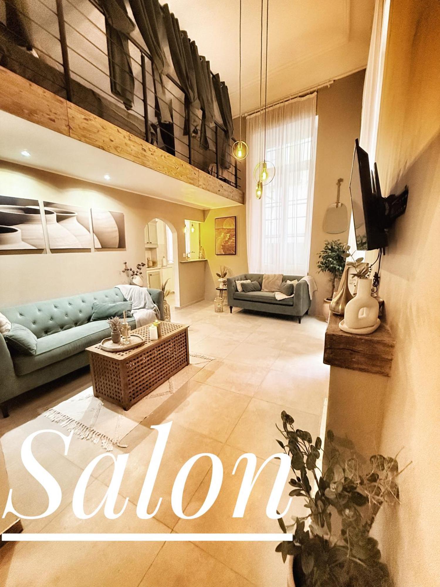 Spacious Loft, Duplex, Old Town, 3 Bedrooms - Easy Check-In Nice Dış mekan fotoğraf